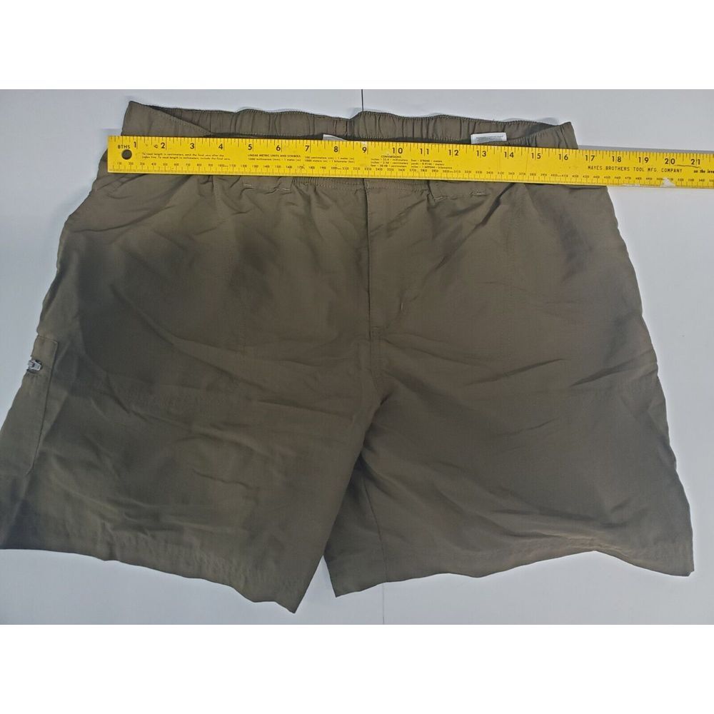 Columbia Womans Cargo Shorts AL4572 Khaki/Brown XL Hiking Fishing Outdoors